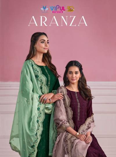 ARANZA BY VIPUL EMBROIDERY SALWAR KAMEEZ MANUFACTURER IN INDIA